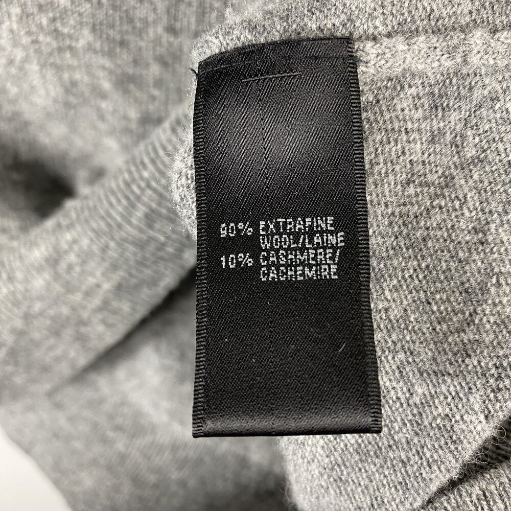 Lafayette 148 Sweater Tank Top Small Gray Extrafine Wool Cashmere Sleeveless - Picture 4 of 5